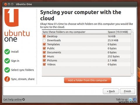 Ubuntu One:Một đối thủ không xác định nhưng xứng đáng trong lưu trữ đám mây 
