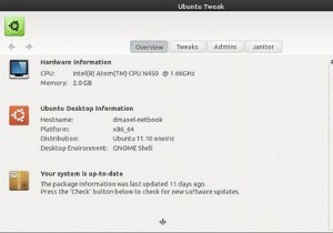 Kiểm soát nhiều hơn hệ thống Ubuntu của bạn với Ubuntu Tweak [Linux] 