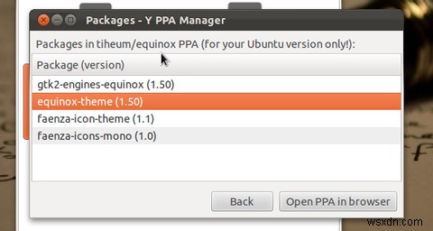 Y PPA Manage:GUI để quản lý PPA Ubuntu [Linux] 