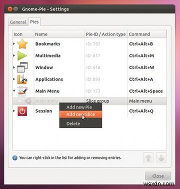 Khởi chạy ứng dụng của bạn theo phong cách sử dụng GNOME Pie [Linux] 