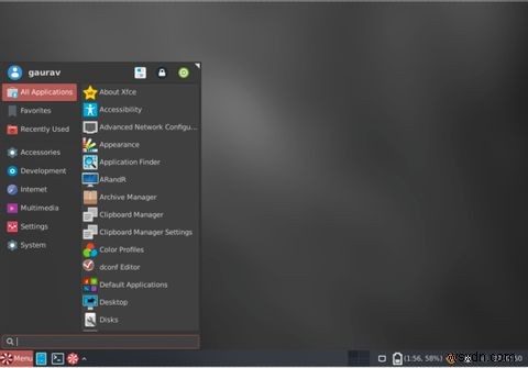 KDE so với XFCE:So sánh hai môi trường máy tính để bàn Linux 