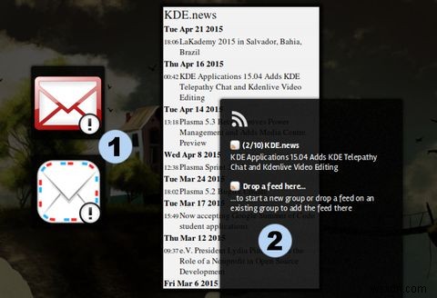 Cách cải thiện quy trình làm việc của bạn với Trang tổng quan và tiện ích KDE 