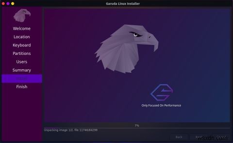 Garuda Linux:Một bản phân phối Linux dựa trên Arch được xây dựng cho Tốc độ và Vẻ đẹp 