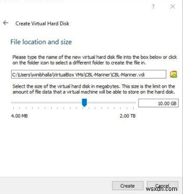 Cách cài đặt CBL-Mariner của Microsoft trong VirtualBox 