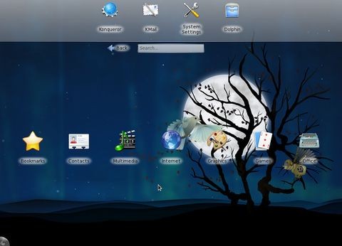 Cách sử dụng giao diện tối ưu hóa cho Netbook của KDEs [Linux] 