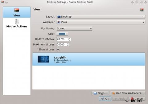 Cách tùy chỉnh hoàn toàn hình nền KDE của bạn [Linux] 
