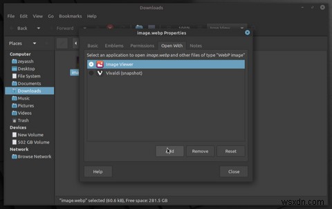 Cách xem Hình ảnh WebP trên Ubuntu và Linux Mint 