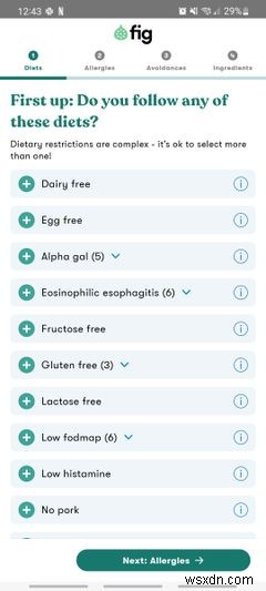 5 ứng dụng tốt nhất để duy trì chế độ ăn FODMAP thấp