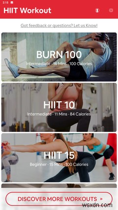 10 ứng dụng HIIT tốt nhất cho một buổi tập luyện nhanh