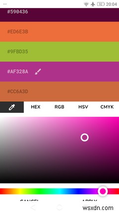7 trình tạo bảng màu miễn phí tốt nhất cho Android 