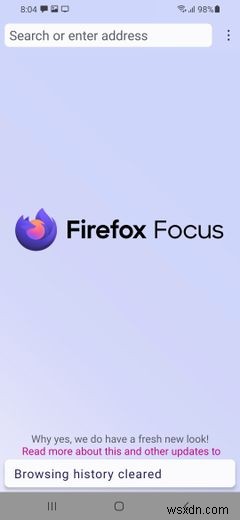 8 lý do tại sao bạn nên sử dụng Firefox Focus làm trình duyệt trên điện thoại thông minh của mình 