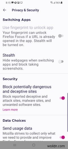 8 lý do tại sao bạn nên sử dụng Firefox Focus làm trình duyệt trên điện thoại thông minh của mình 