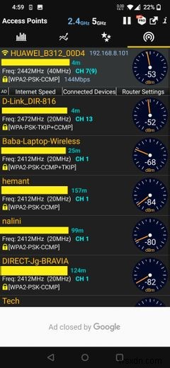 6 ứng dụng phân tích Wi-Fi tốt nhất cho Android 