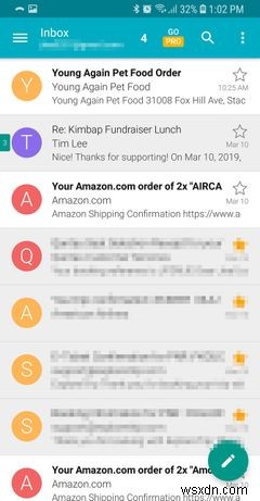 11 ứng dụng email tốt nhất dành cho Android 