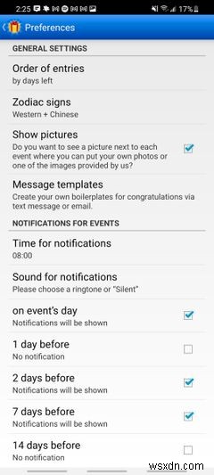 6 ứng dụng Android giúp bạn ghi nhớ sinh nhật, gửi thiệp và hơn thế nữa 