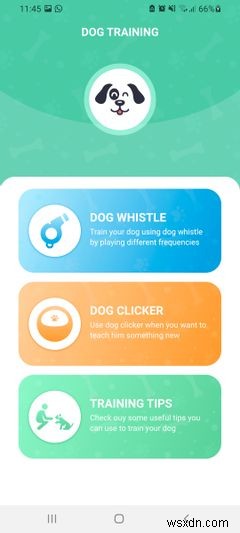 5 ứng dụng huấn luyện Dog Whistle và Clicker dành cho Android 