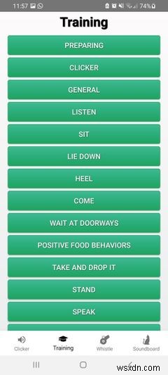 5 ứng dụng huấn luyện Dog Whistle và Clicker dành cho Android 