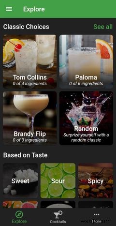 6 ứng dụng Android tốt nhất để pha cocktail