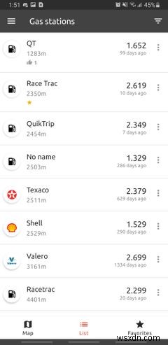 6 ứng dụng tốt nhất giúp bạn tìm gas giá rẻ 