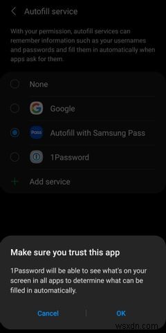 Cách sử dụng trình quản lý mật khẩu với thiết bị Android của bạn 