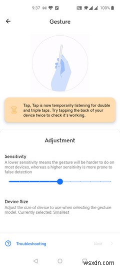 Cách kích hoạt và sử dụng Back Tap Gestures trên Android 