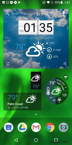 7 tiện ích thời tiết tốt nhất cho Android 