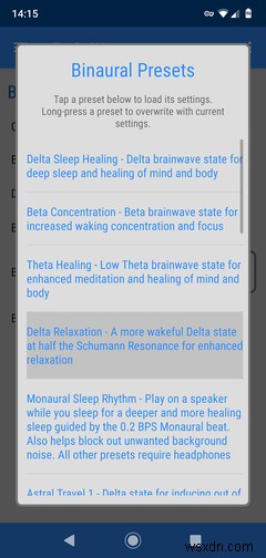 8 ứng dụng Binaural Beats tốt nhất dành cho Android 