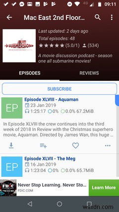 8 ứng dụng Podcast tốt nhất dành cho Android 