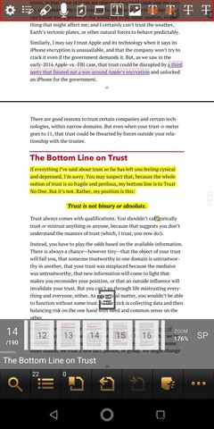 5 ứng dụng đọc, chỉnh sửa và chú thích PDF tốt nhất cho Android 