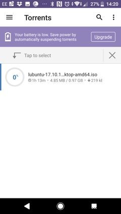 Cách tải xuống Torrents trên Android 