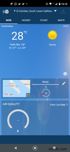 9 ứng dụng thời tiết tốt nhất cho Android