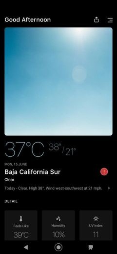 9 ứng dụng thời tiết tốt nhất cho Android