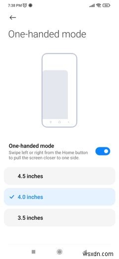 Cách sử dụng điện thoại Android cỡ lớn chỉ bằng một tay