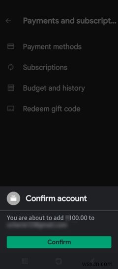 Cách đổi mã khuyến mại và thẻ quà tặng trên Google Play 