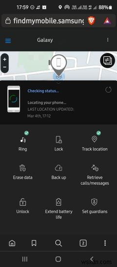 Cách sử dụng Find My Mobile để xác định vị trí thiết bị Samsung Galaxy bị mất 