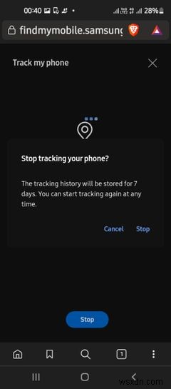 Cách sử dụng Find My Mobile để xác định vị trí thiết bị Samsung Galaxy bị mất 