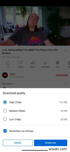 Cách xem video YouTube ngoại tuyến trên Android 