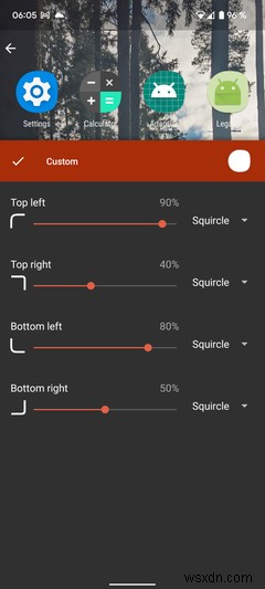 Cách thay đổi hình dạng biểu tượng ứng dụng trong Android 12 