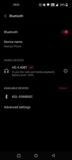 Cách ghép nối thiết bị bằng Bluetooth trên Android 