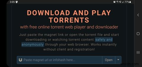 Cách phát trực tuyến tệp Torrent mà không cần tải xuống trên Android 