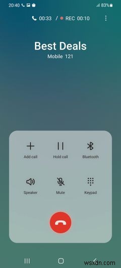 Cách ghi âm cuộc gọi trên điện thoại Samsung Galaxy 