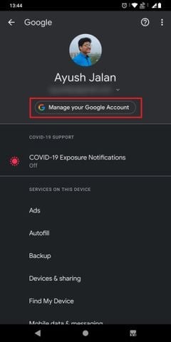 Cách truy cập Google Hoạt động của tôi trên Android