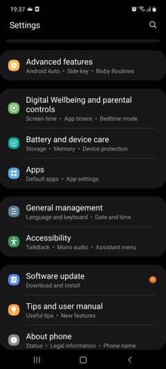 Cách bật hoặc tắt tính năng tự động sửa lỗi cho thiết bị Android và Samsung 