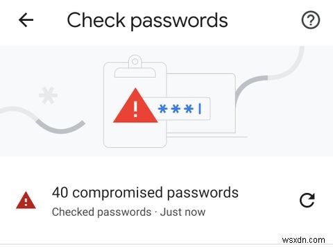 Cách thay đổi nhanh mật khẩu thỏa hiệp trong Chrome dành cho Android
