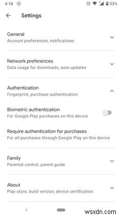 Cách khắc phục lỗi bắt buộc phải xác thực trên Google Play 