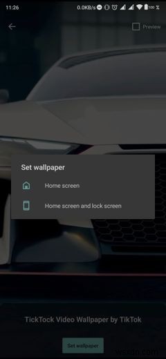 Cách sử dụng video TikTok làm hình nền động trên Android 