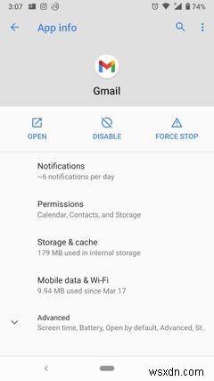 Cách khắc phục lỗi không may là Gmail đã dừng trên Android 