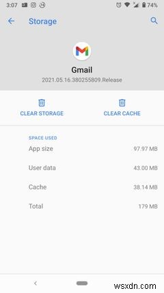 Cách khắc phục lỗi không may là Gmail đã dừng trên Android 