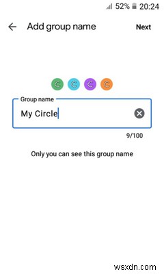 Cách gửi văn bản nhóm trên Android 