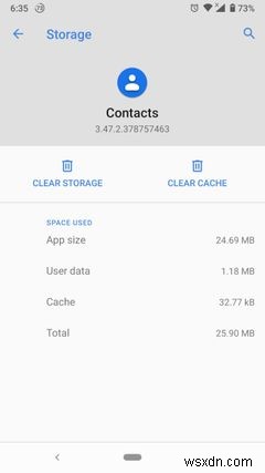 Cách khắc phục lỗi android.process.acore bị dừng trên Android 